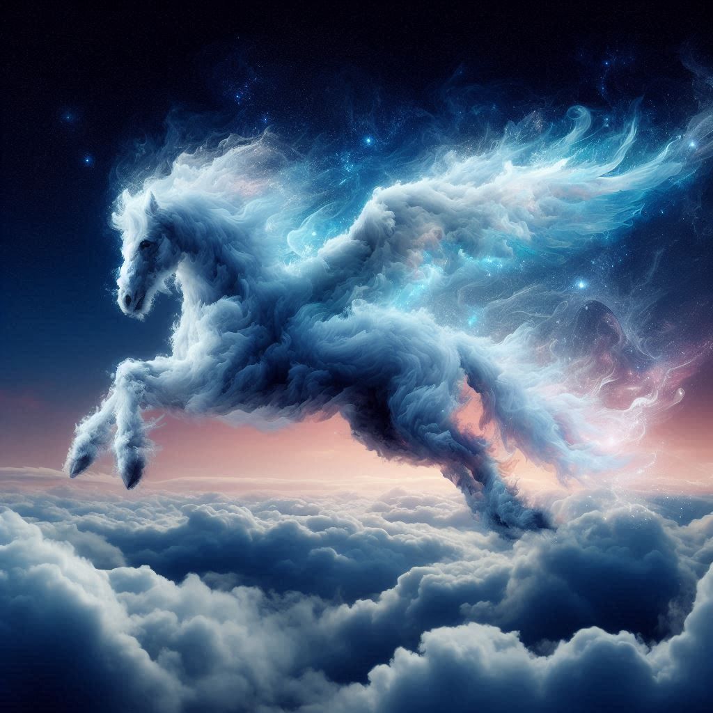 The Cloud Pegasus (5 Versions)