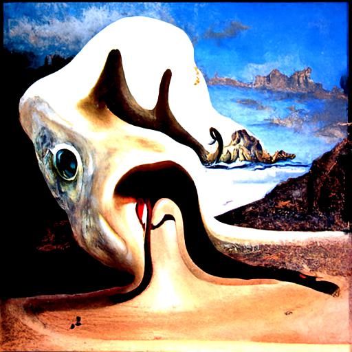 Grotesque creatures in nature