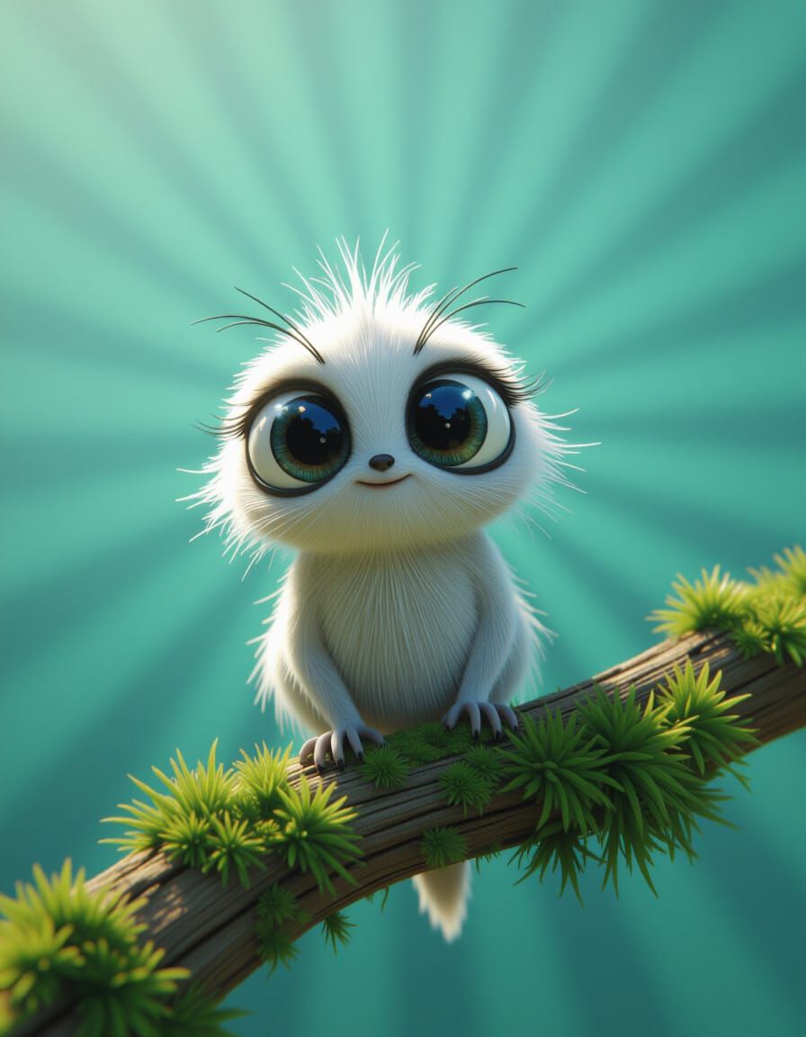 “It stared, and the forest fell into its silence.”