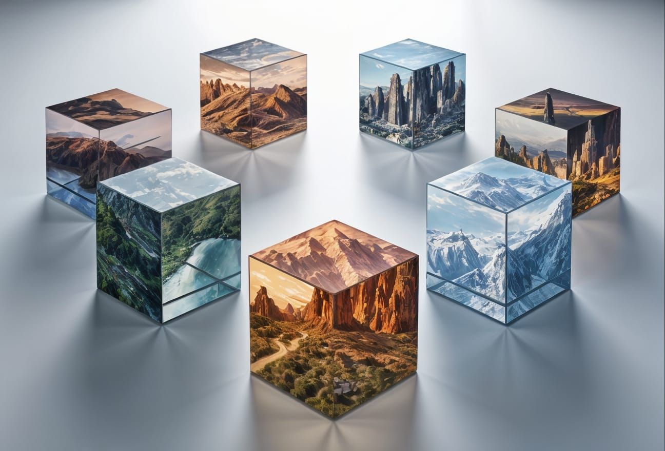 Seven continents  by @Havping