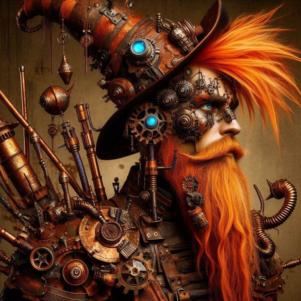 Raffaello : RustPunk Wizard : 1