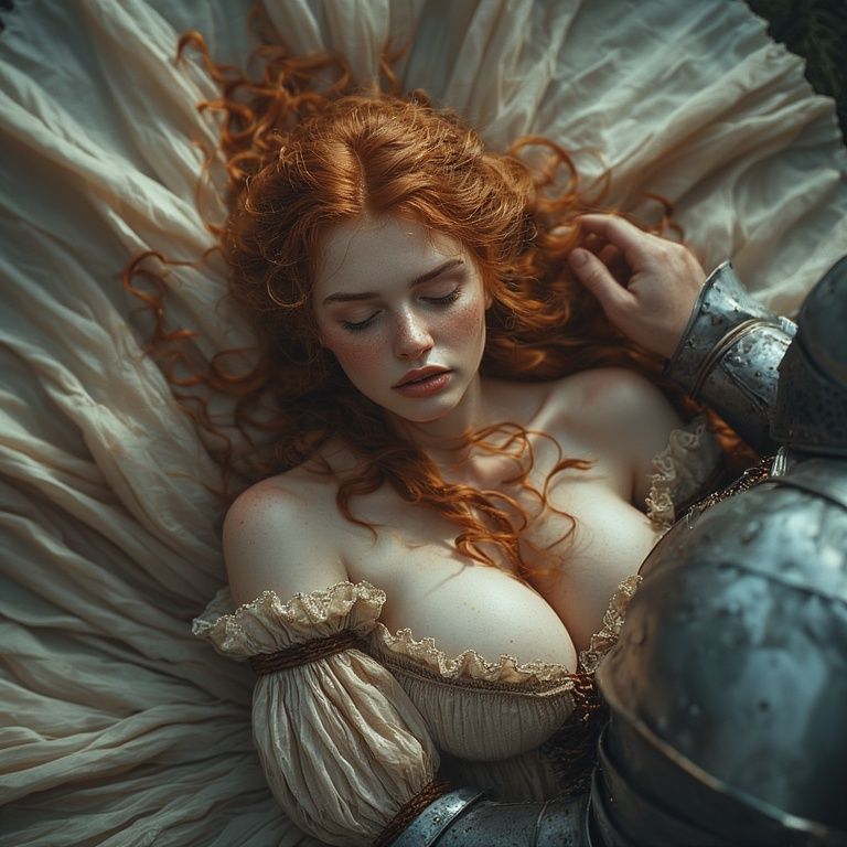the knight and the redhead - romantic medieval fantasy