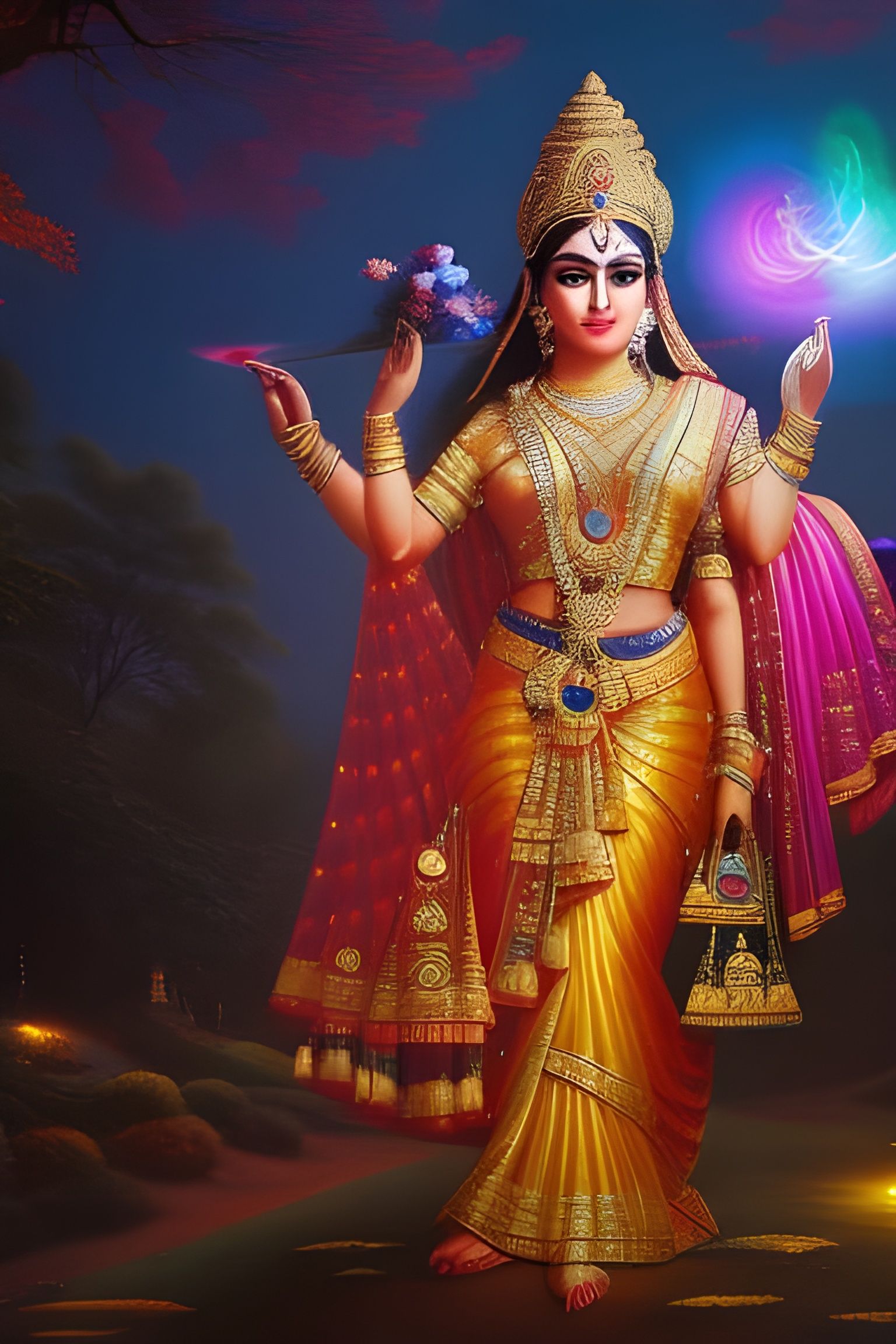 Parvati - AI Generated Artwork - NightCafe Creator