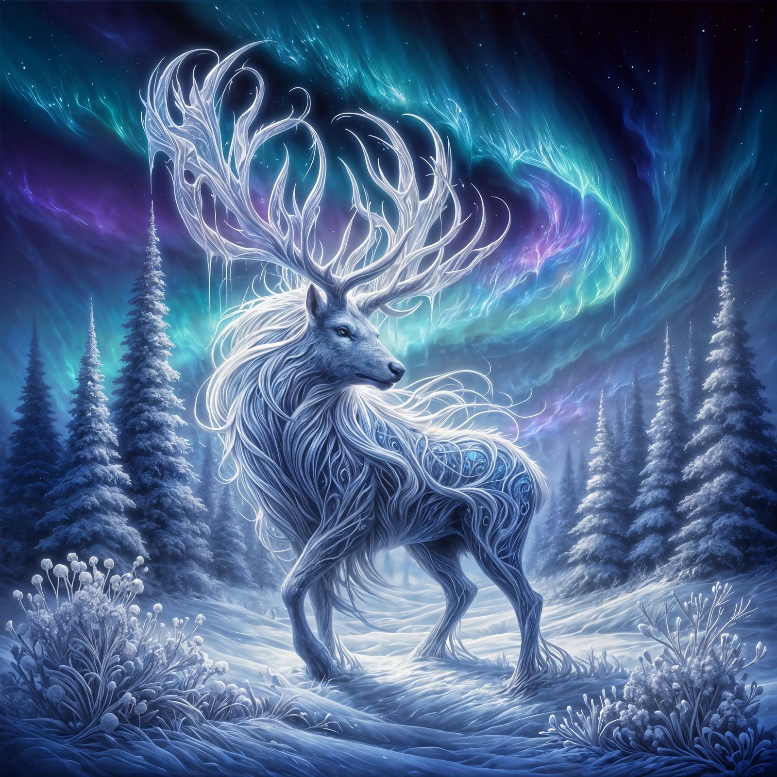 Frostroot Stag  by @JustD