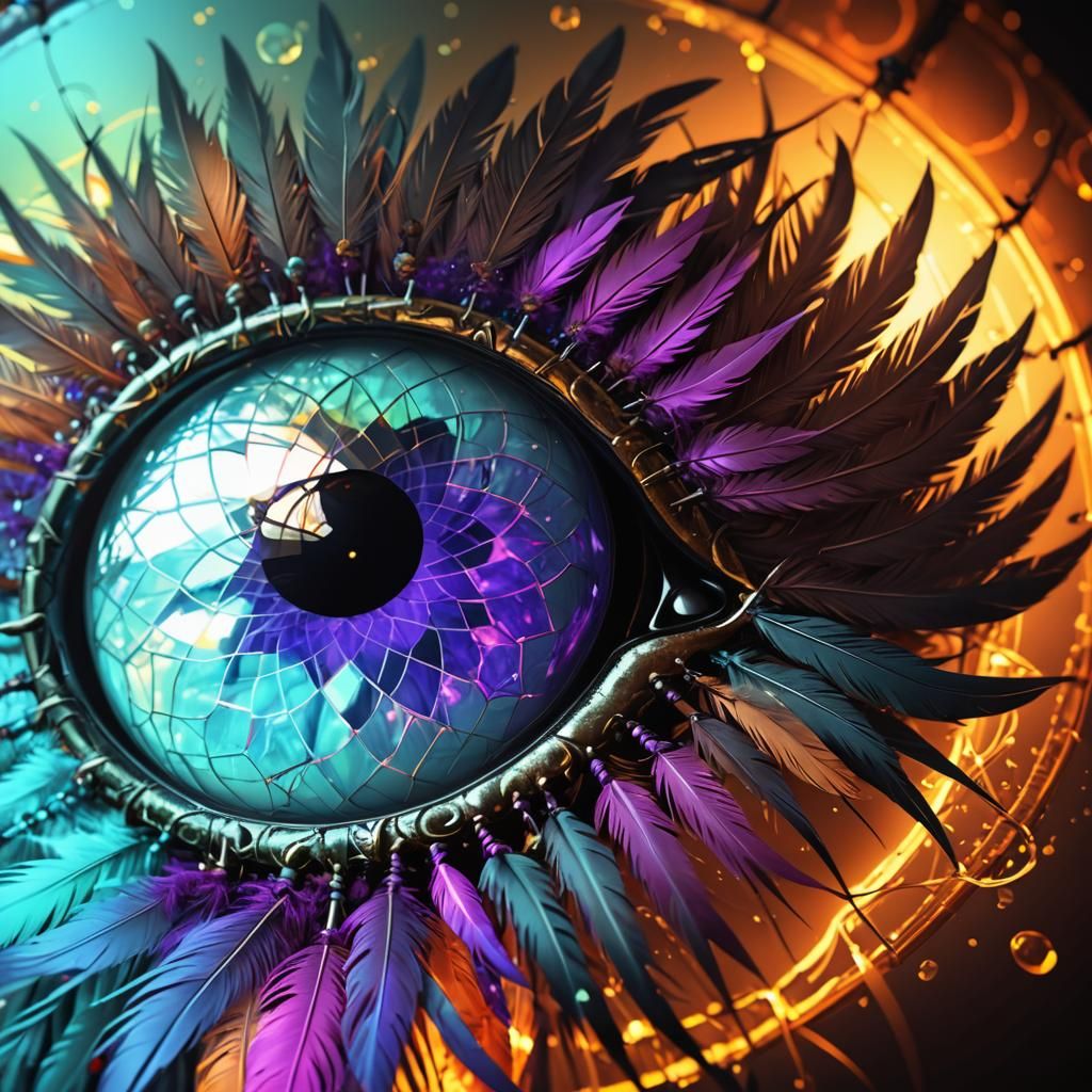 Dreamcatcher eye
