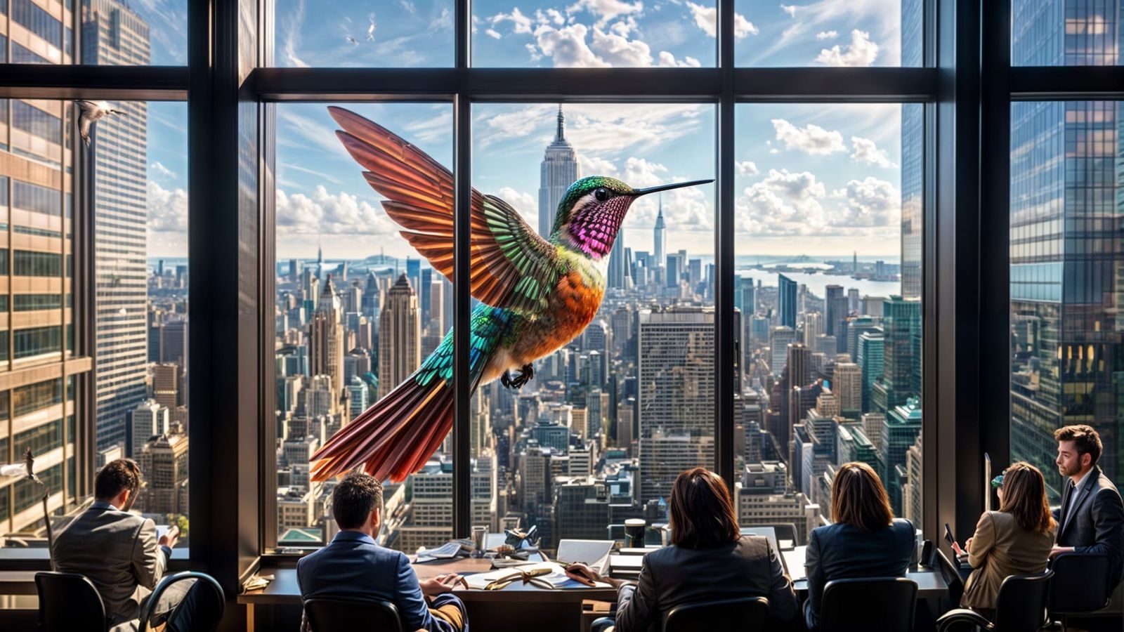 When Nature Gives You the Bird at Work