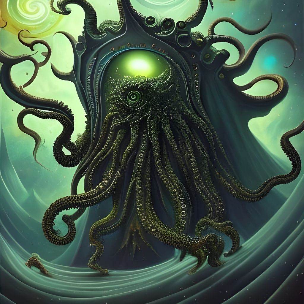 Cthulhu Minion - AI Generated Artwork - NightCafe Creator