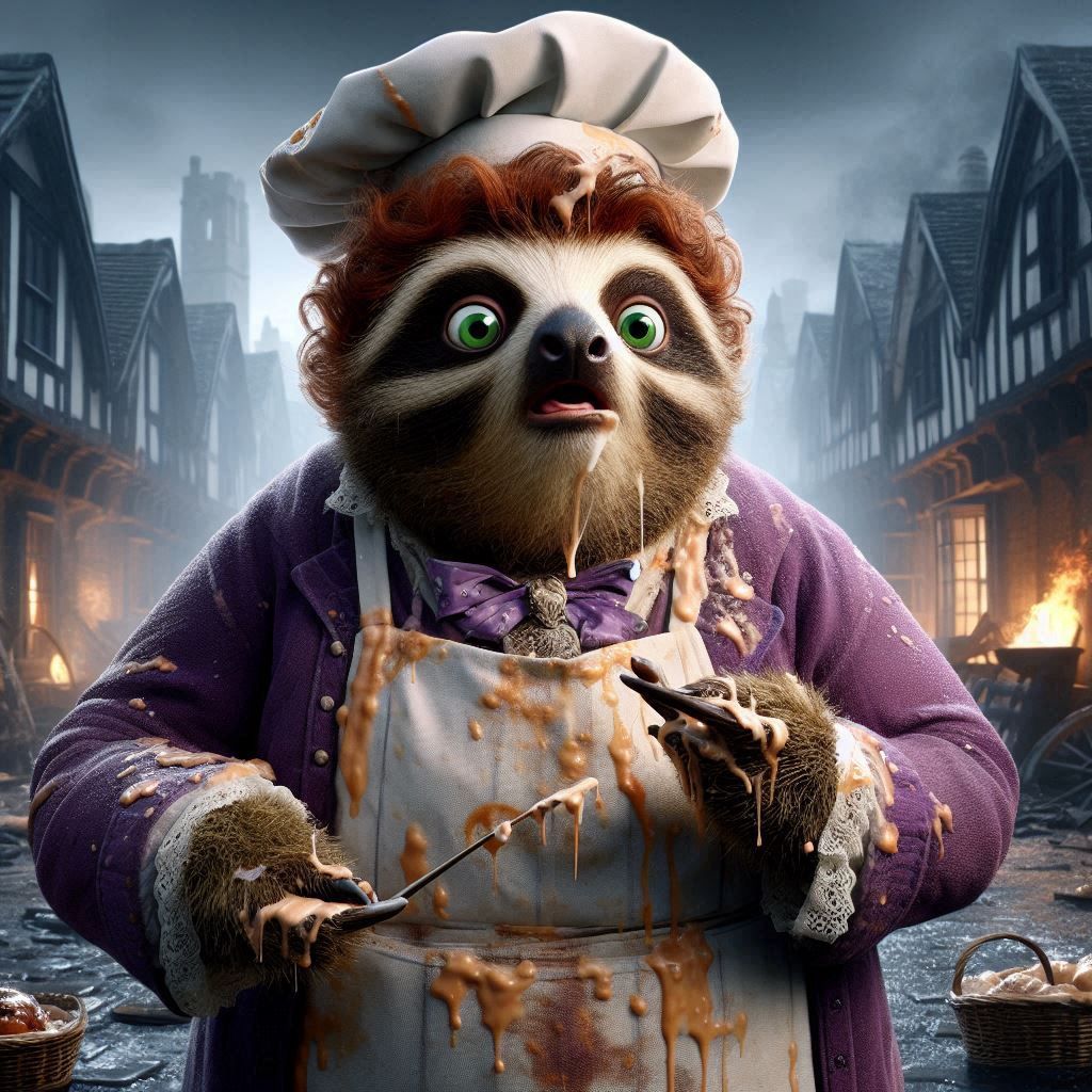 Slothchibald Alderton, blew up the hamlet of Little Dropping, from “Harry Potter”