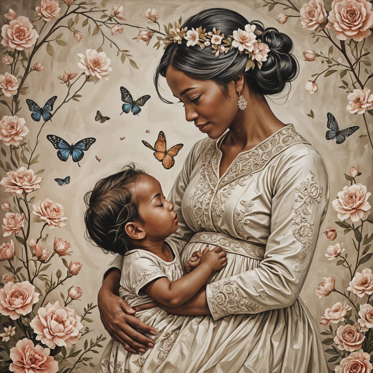 The beauty of motherhood