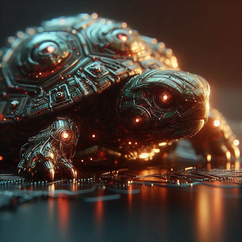 Cyber tortoise