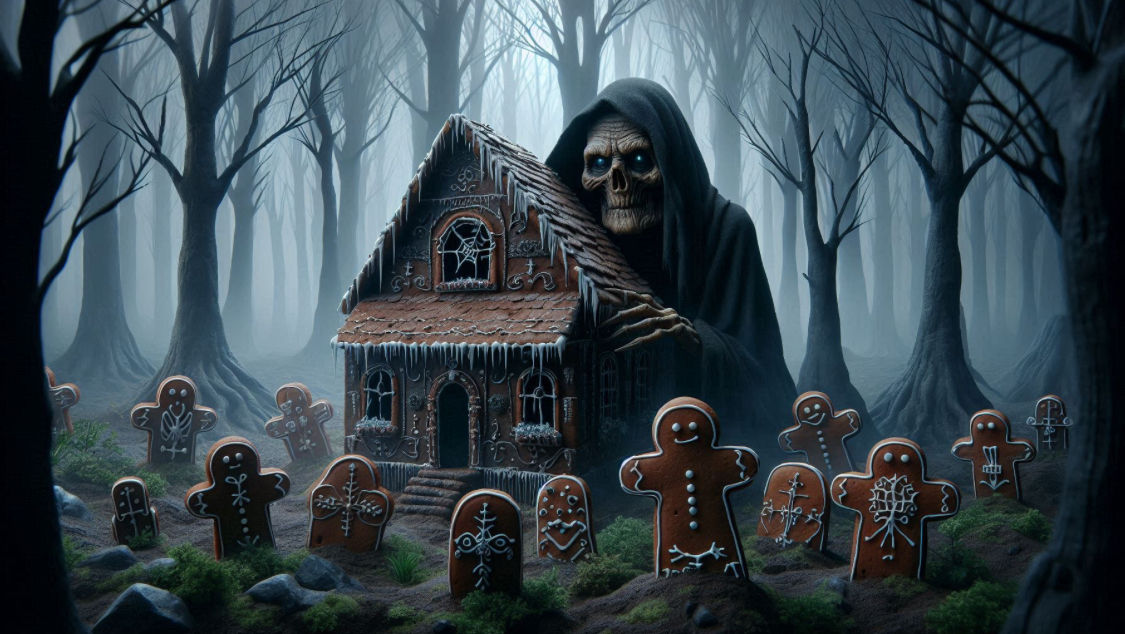Eerie gingerbreadhouse