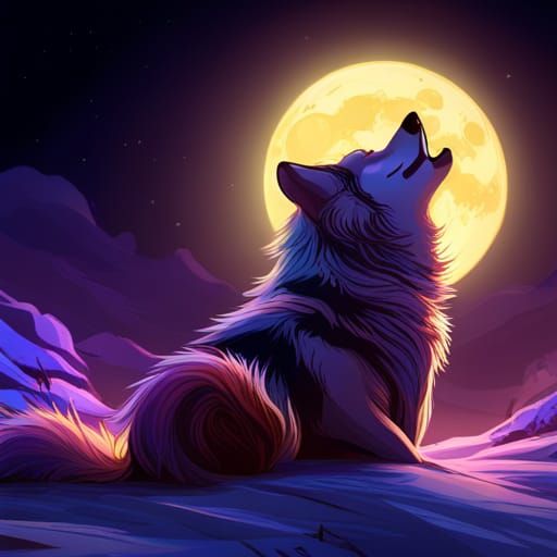 A Howl in the Dark ✨🐺❤️‍🔥
