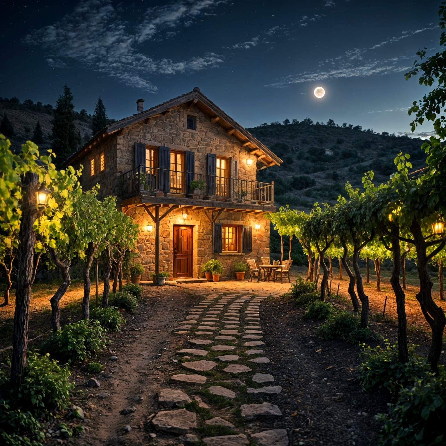 Private little vineyard  by @Lilsilverfish