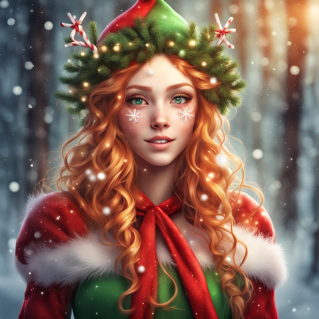 Elf portrait - AI Generated Artwork - NightCafe Creator