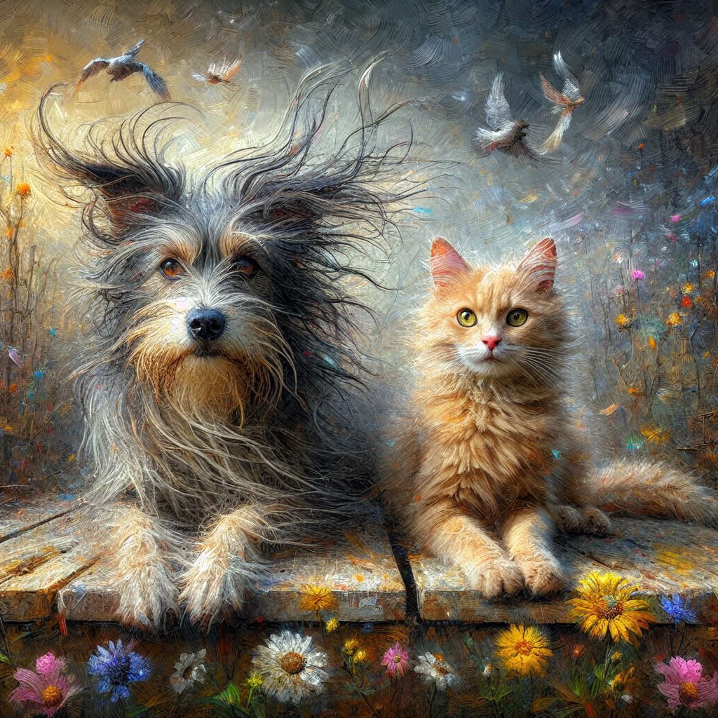 The Scruffy Friends 🐶😸