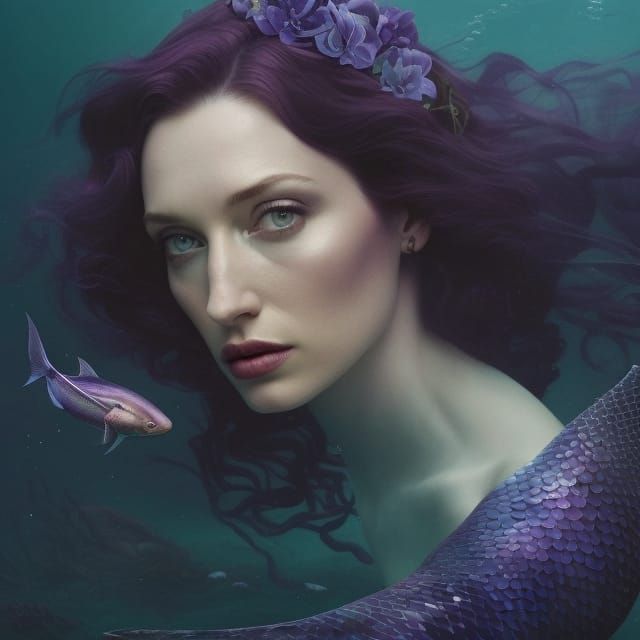 Alluring Siren - AI Generated Artwork - NightCafe Creator