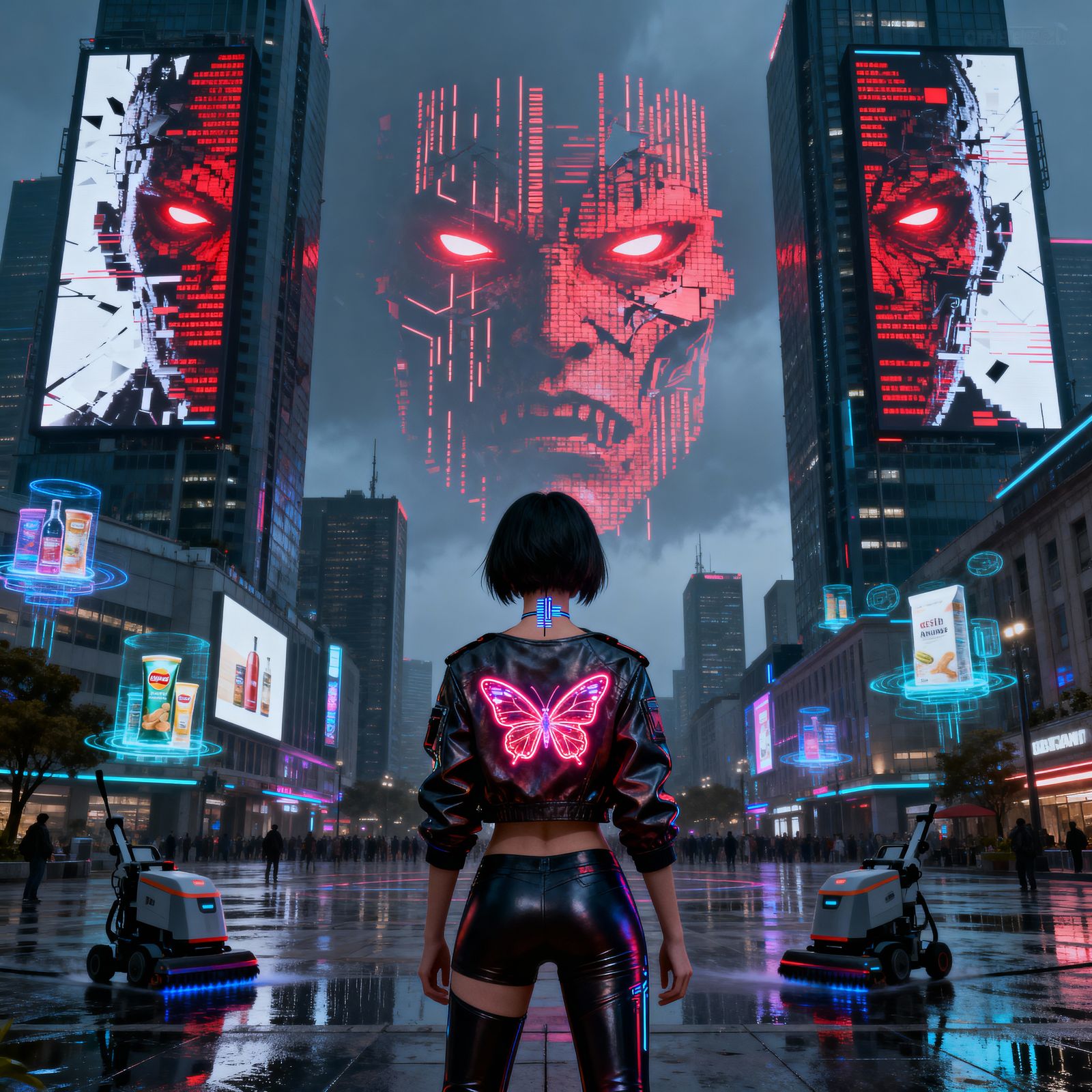 Pursued by a cyberdemon