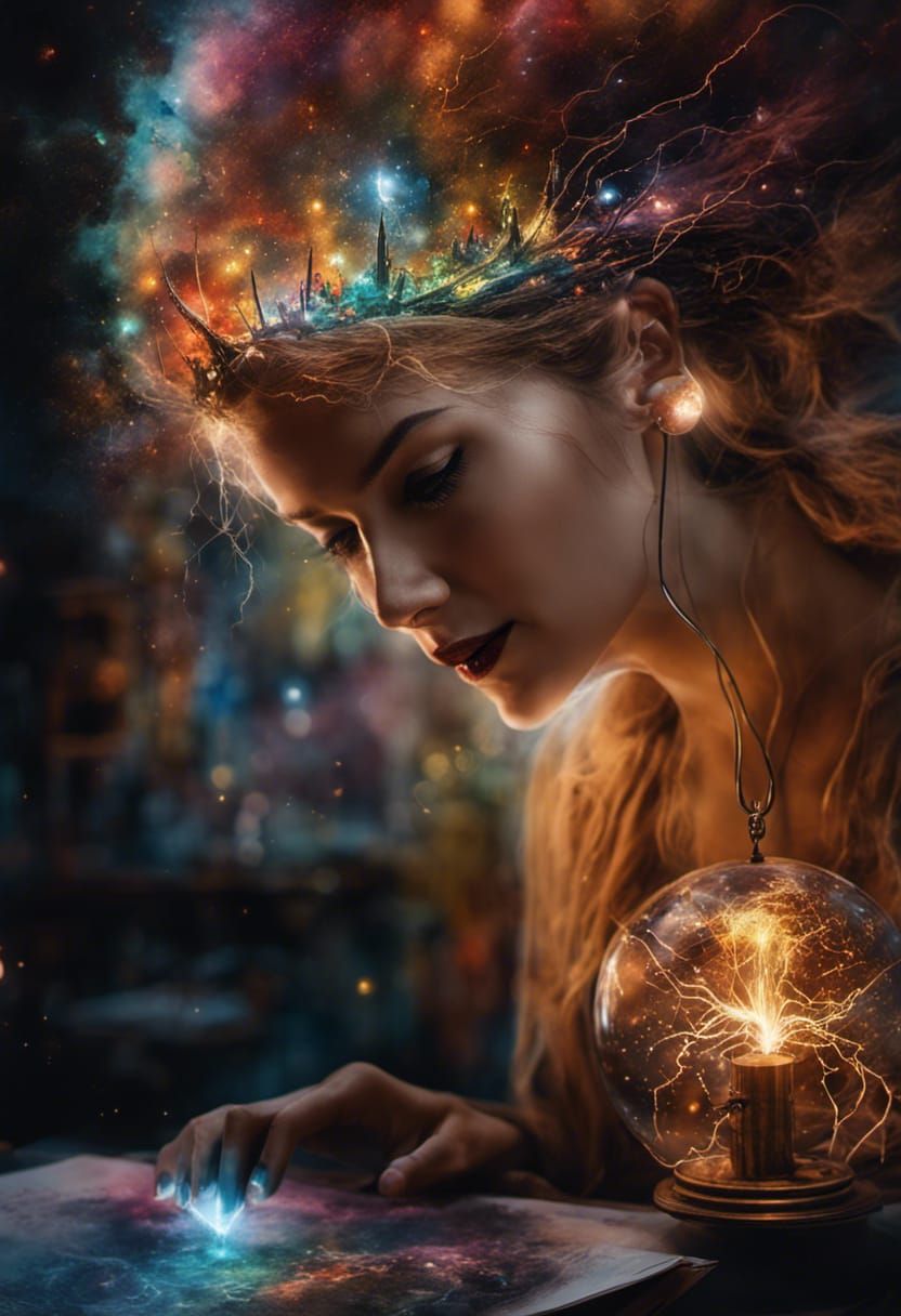 The Electric Conjurer  by @Robot K