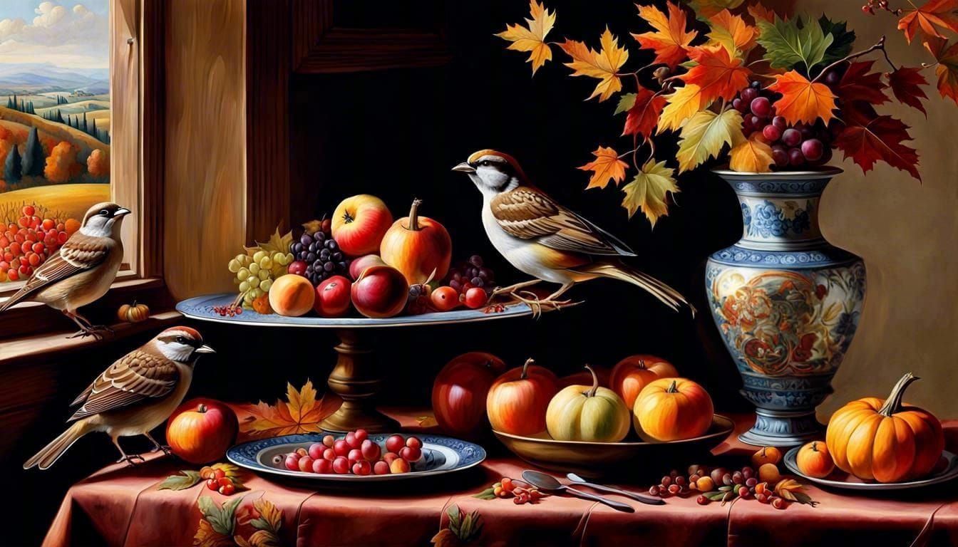 Three little birds   by @Crystalline