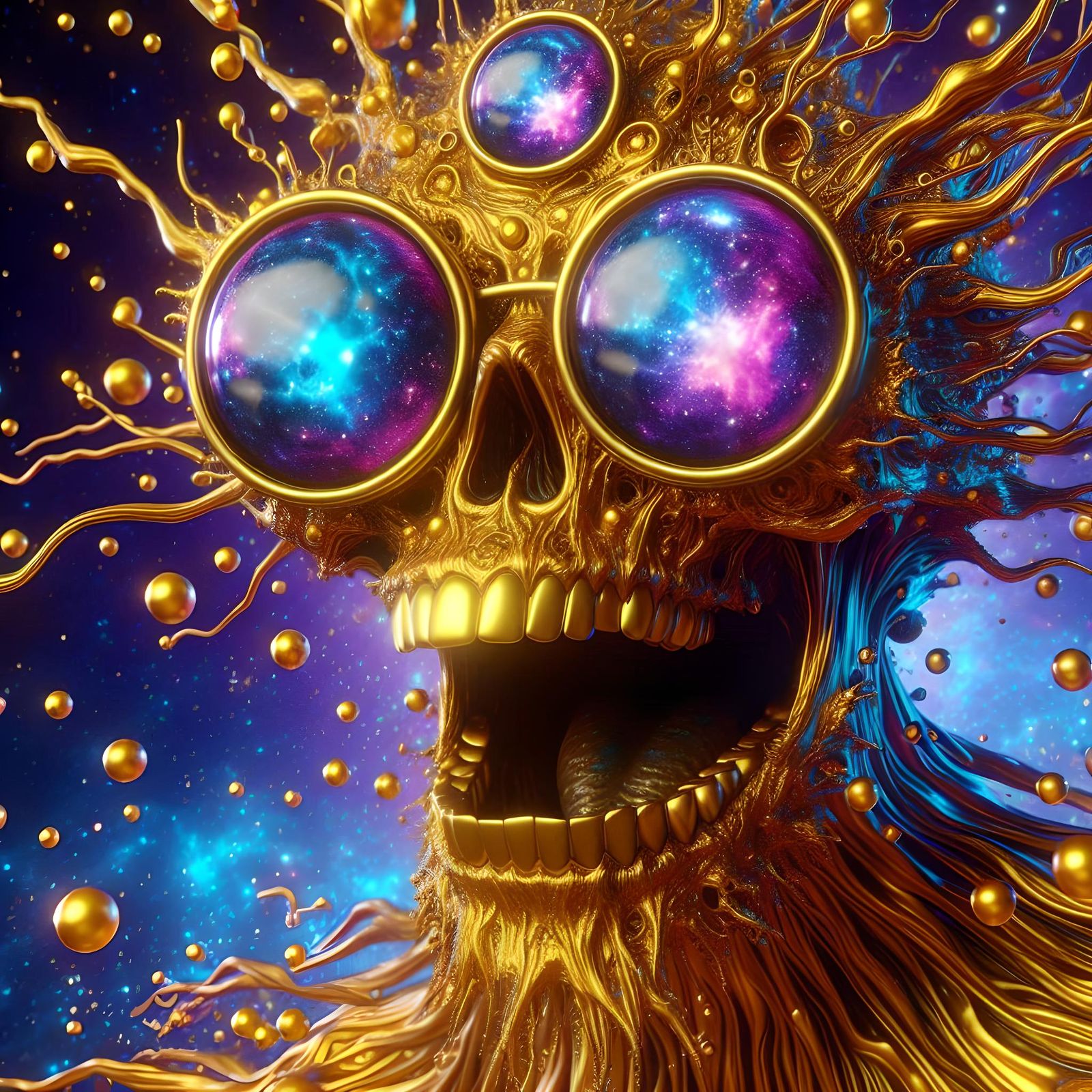 Gold Cosmic Vision