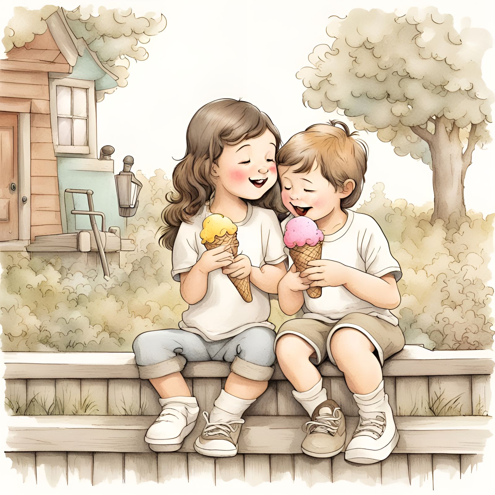 Ice Cream On A Sunday  by @Mallory Reese