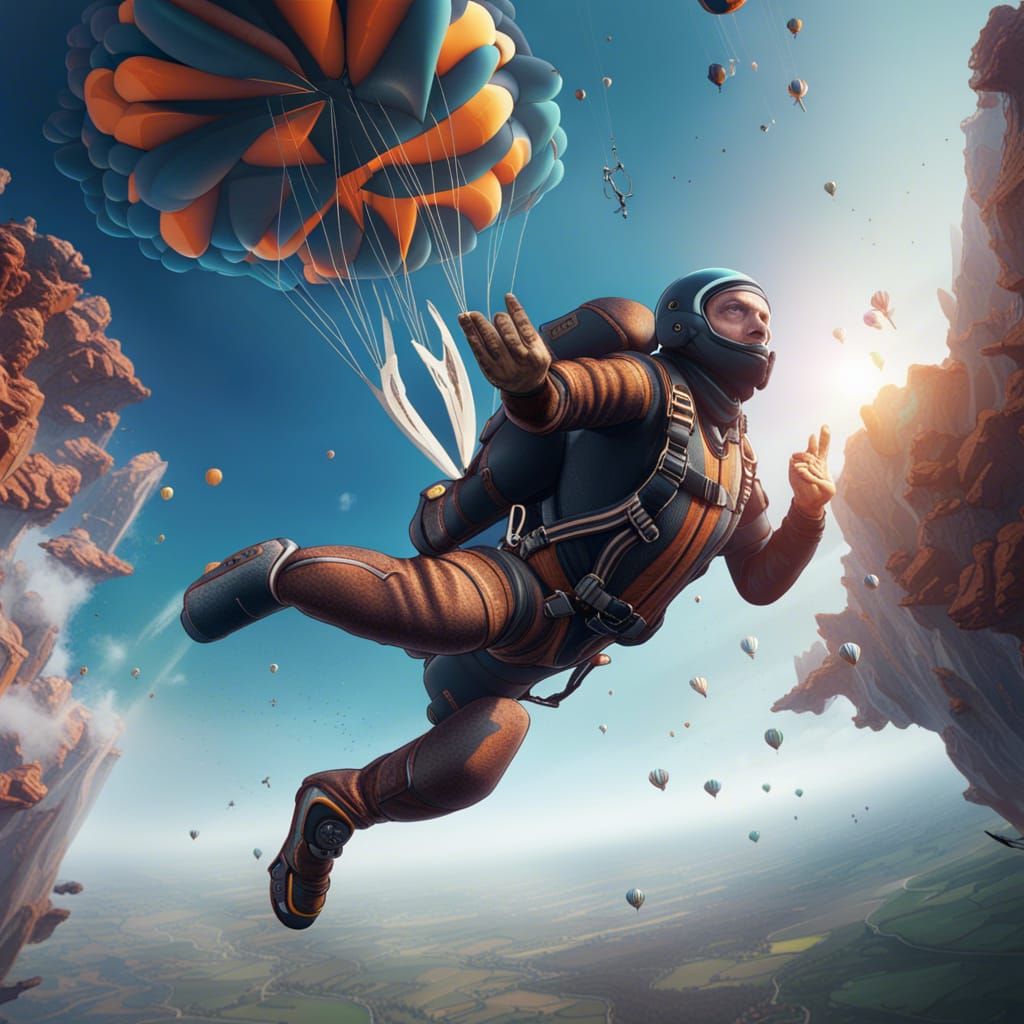 skydiving  by @Anastasiya Baumer