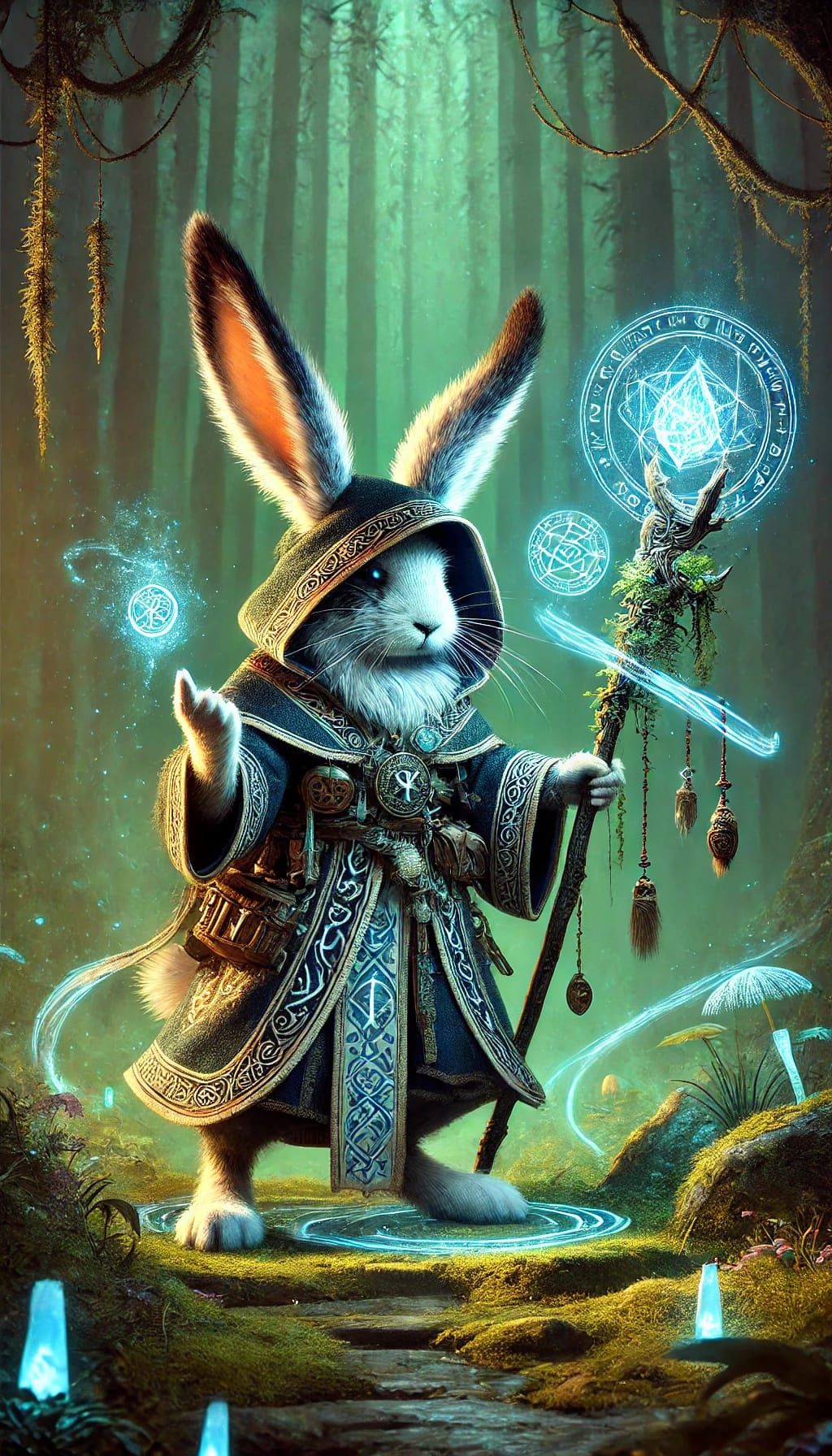 Harengon Adventurer: Arcane Sorcerer of the Whispering Woods