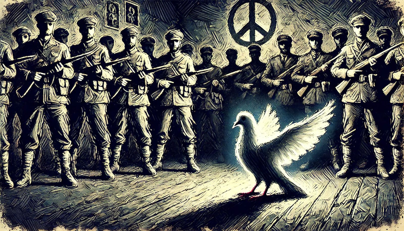 "In peace, sons bury their fathers. In war, fathers bury the...