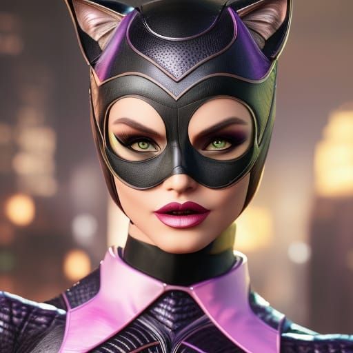 Catwoman - AI Generated Artwork - NightCafe Creator