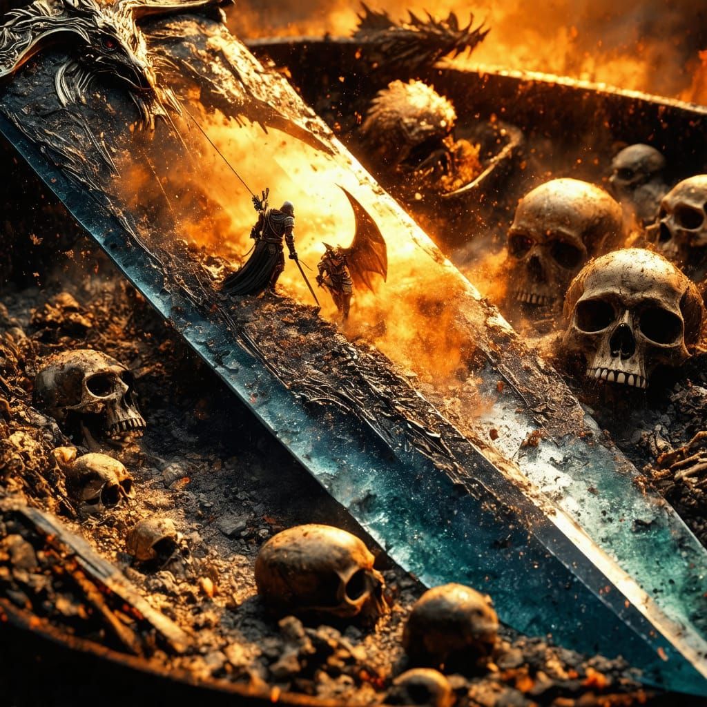 Battles end, ashes remain   by @Lebowski