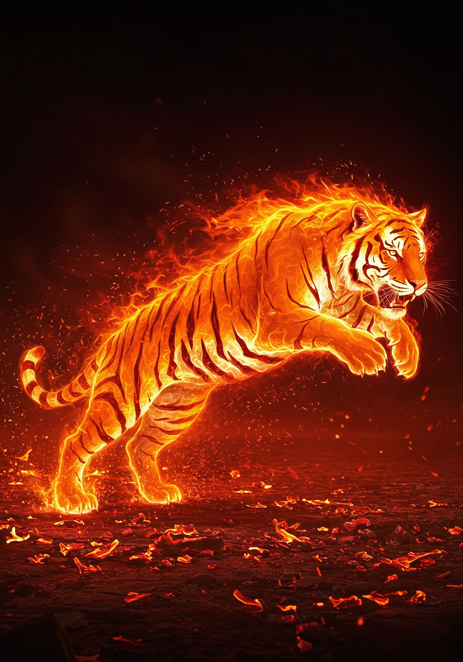 Flaming Tiger