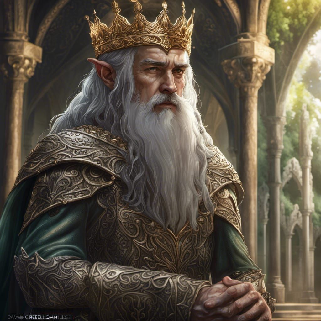 Elven King 5 AI Generated Artwork NightCafe Creator