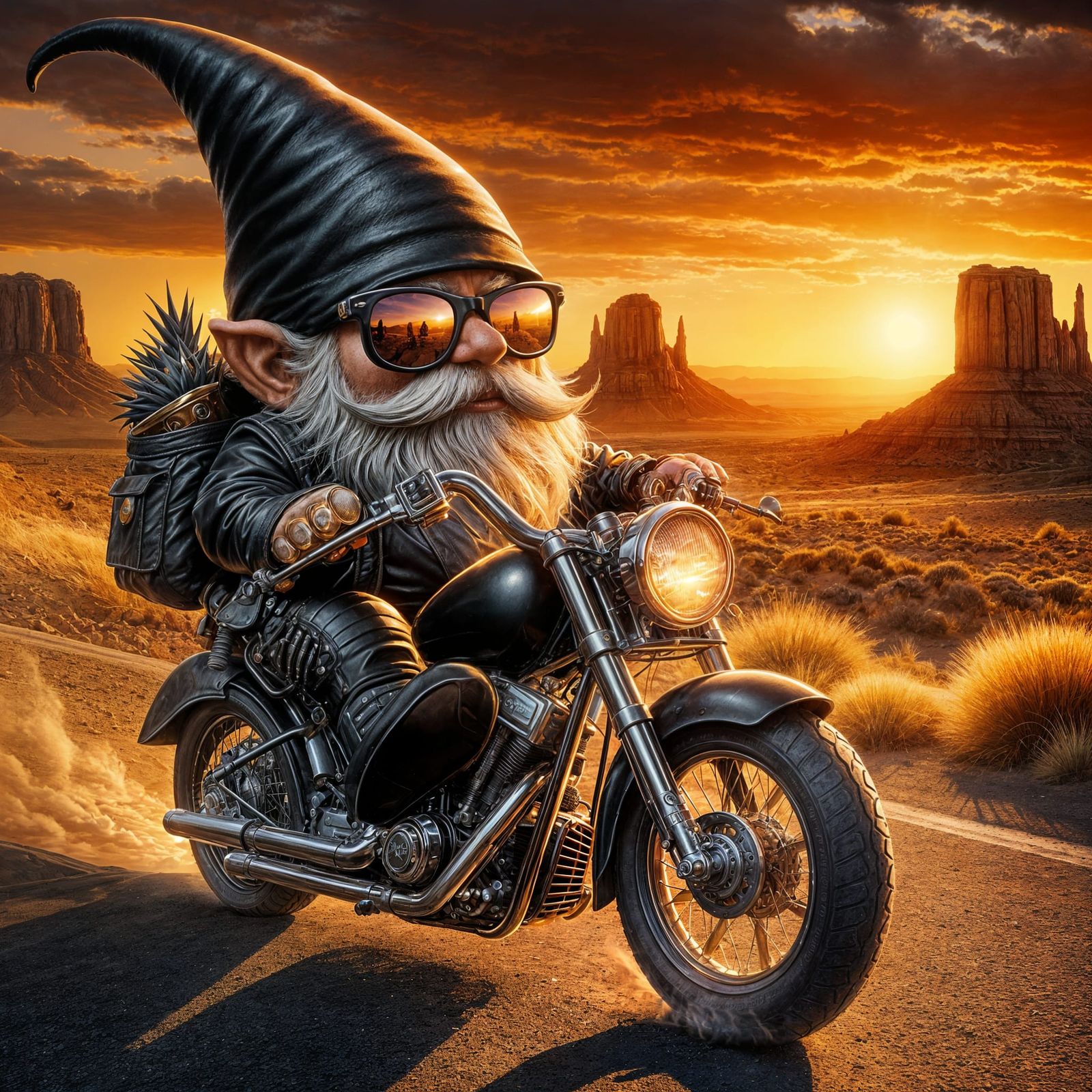 Gnome on the Road  by @MasterRed