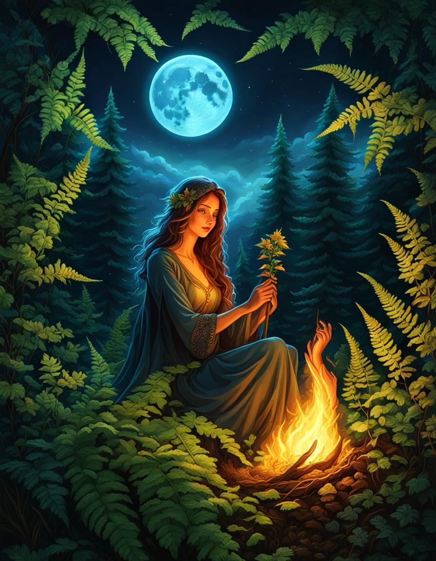Magic Flower of Fern