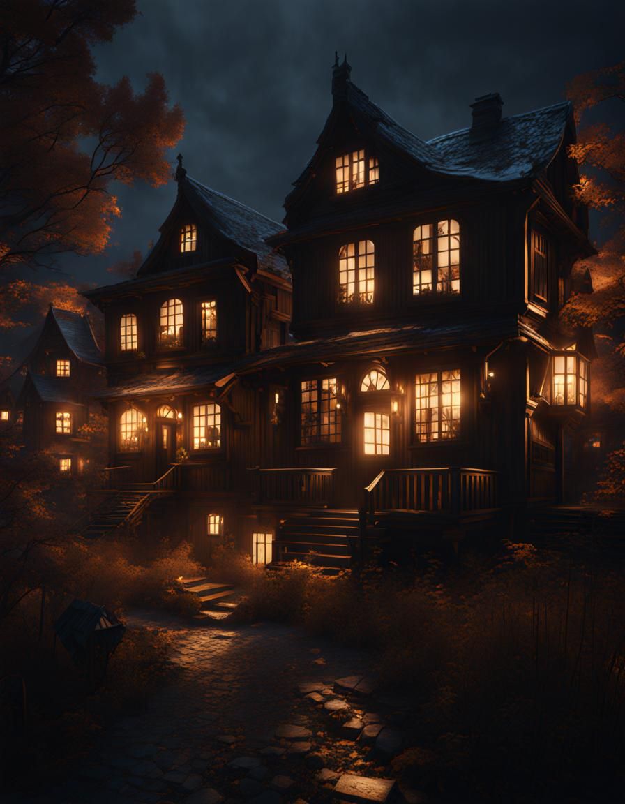 Dark houses