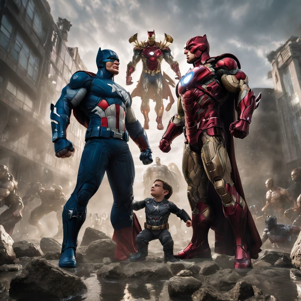 The Avengers vs Justice League