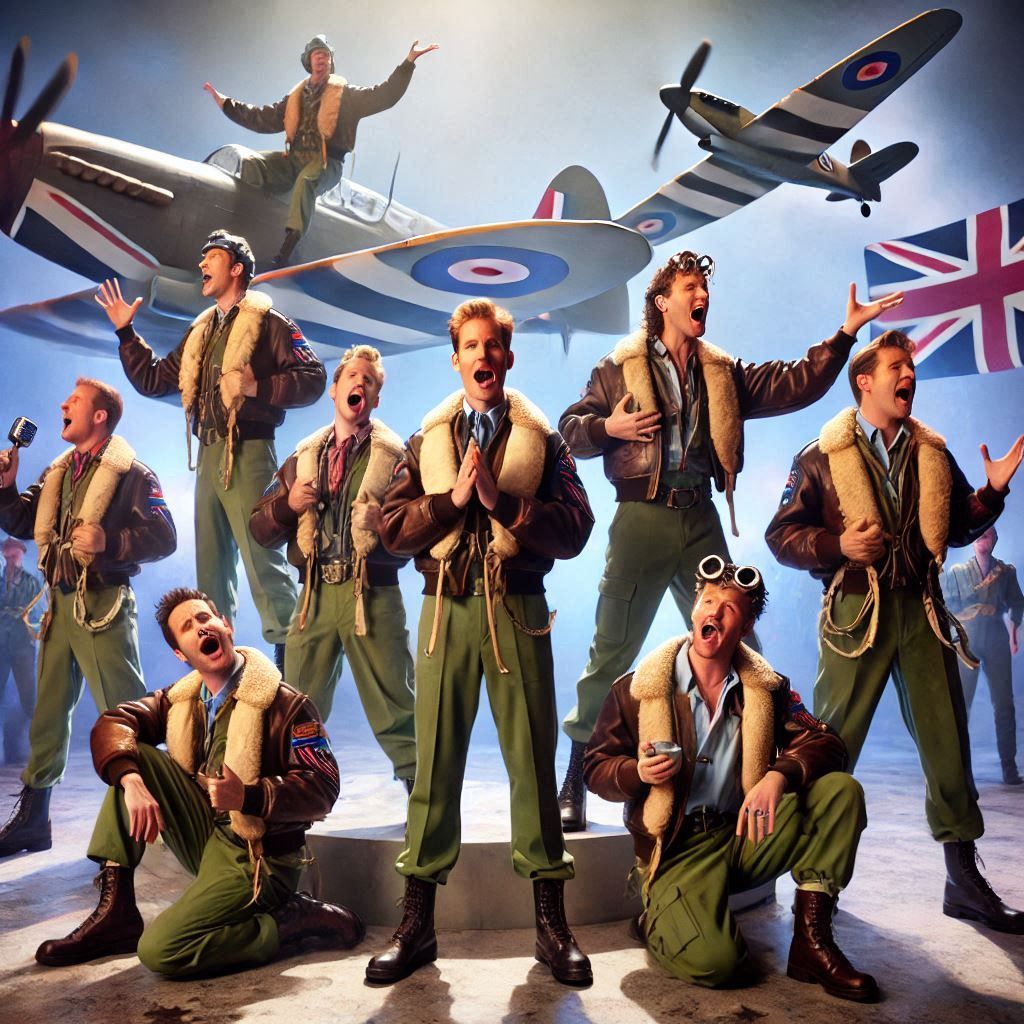 Horrible history. If the RAF Pilots were a 90s boyband