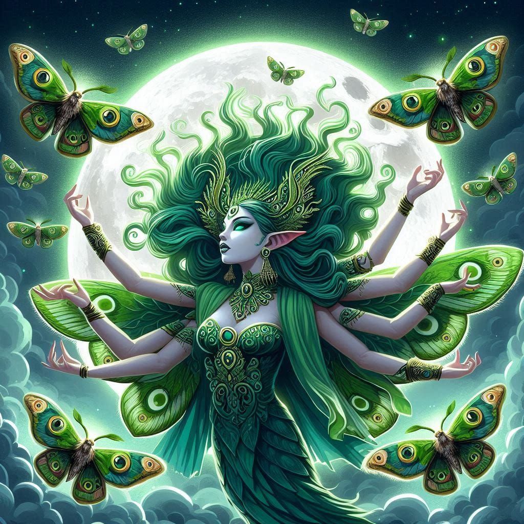 Luner Moth Goddess