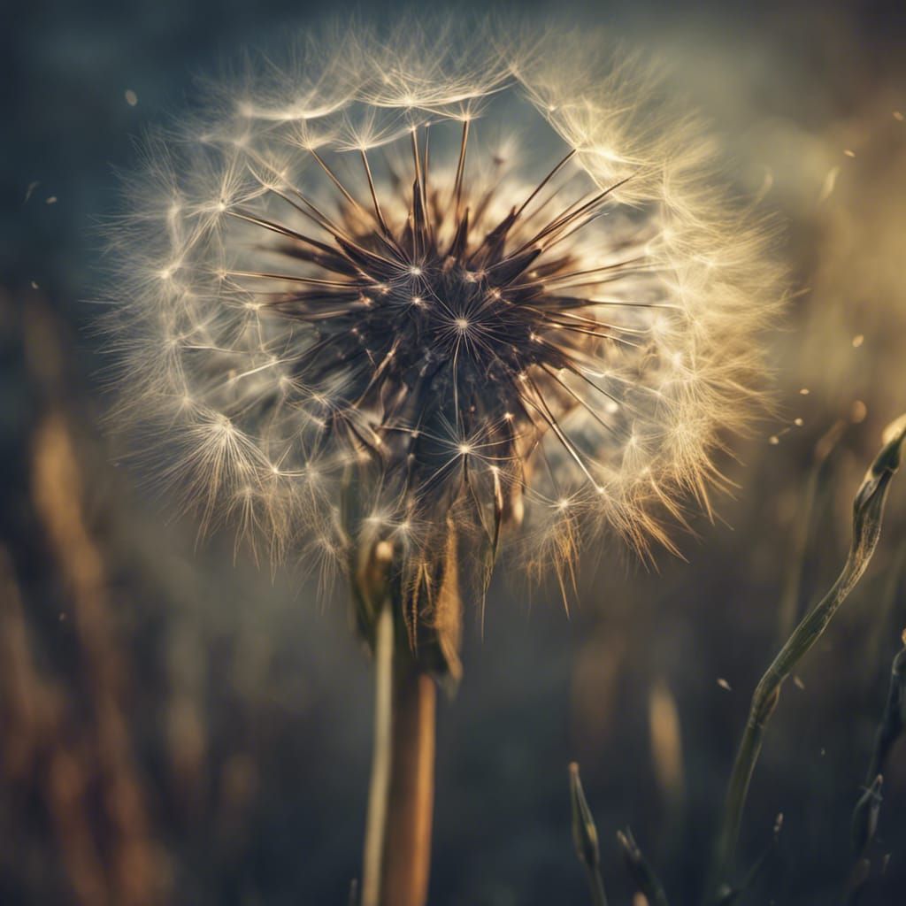 Dandelion flowers