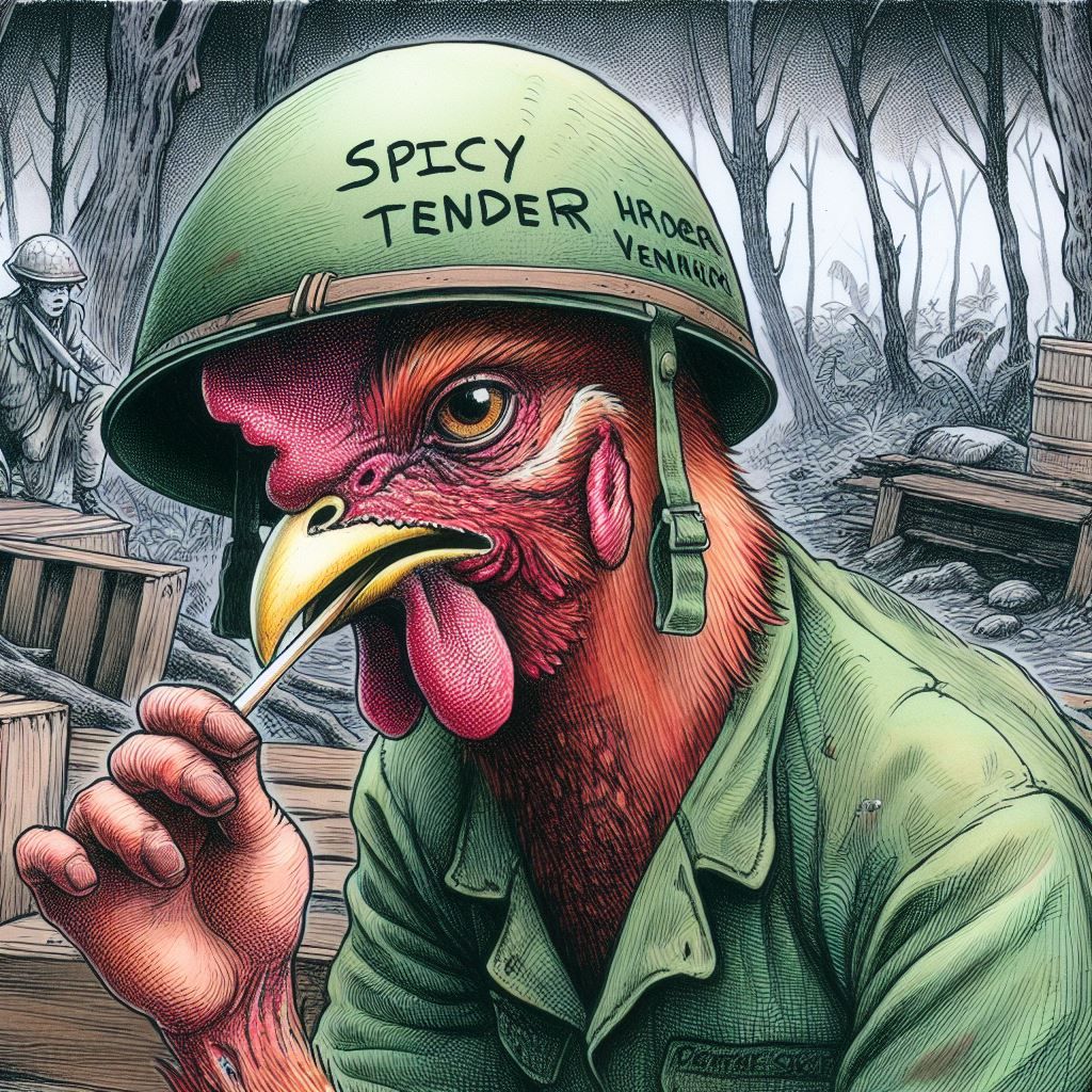 Yeah, here comes the Rooster