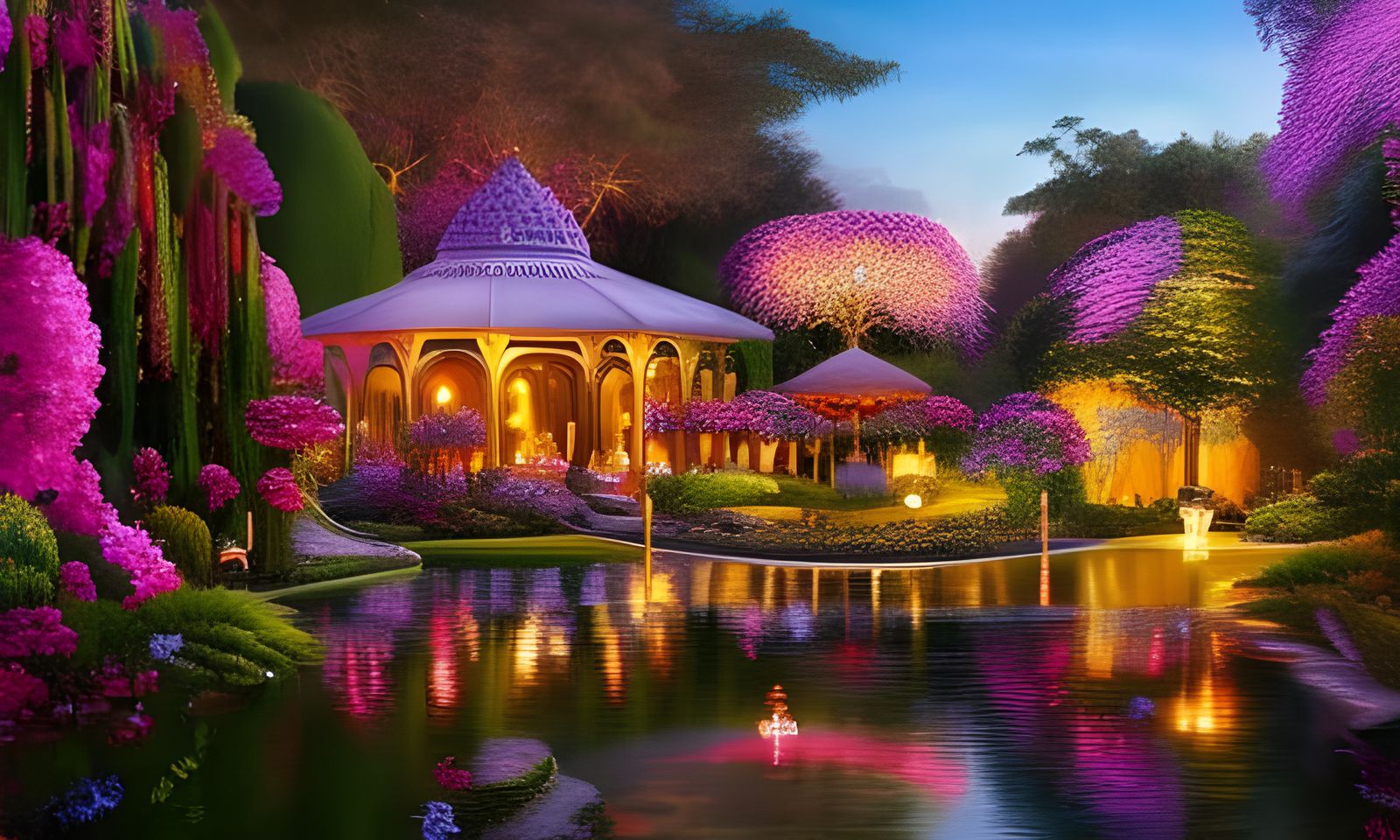 Gazebo on the Pond