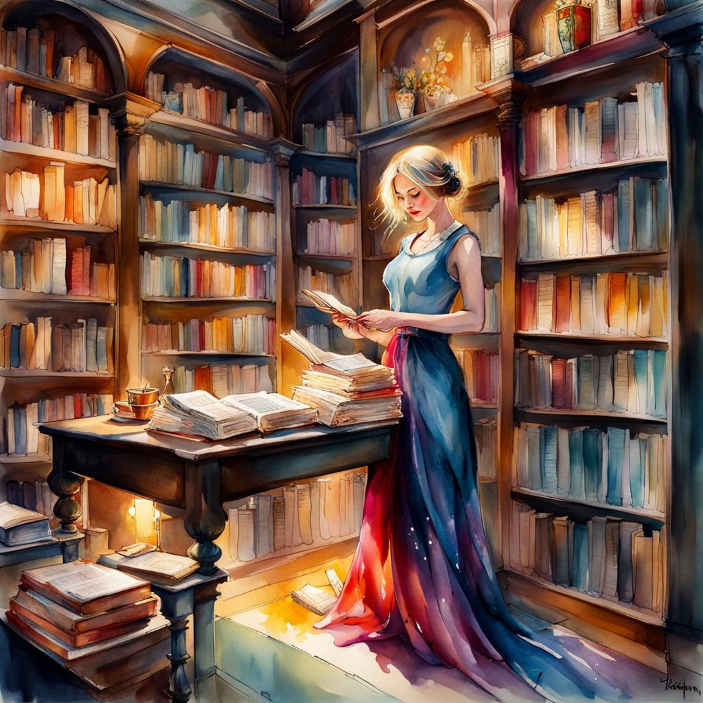 Bibliophile  by @Designated Target