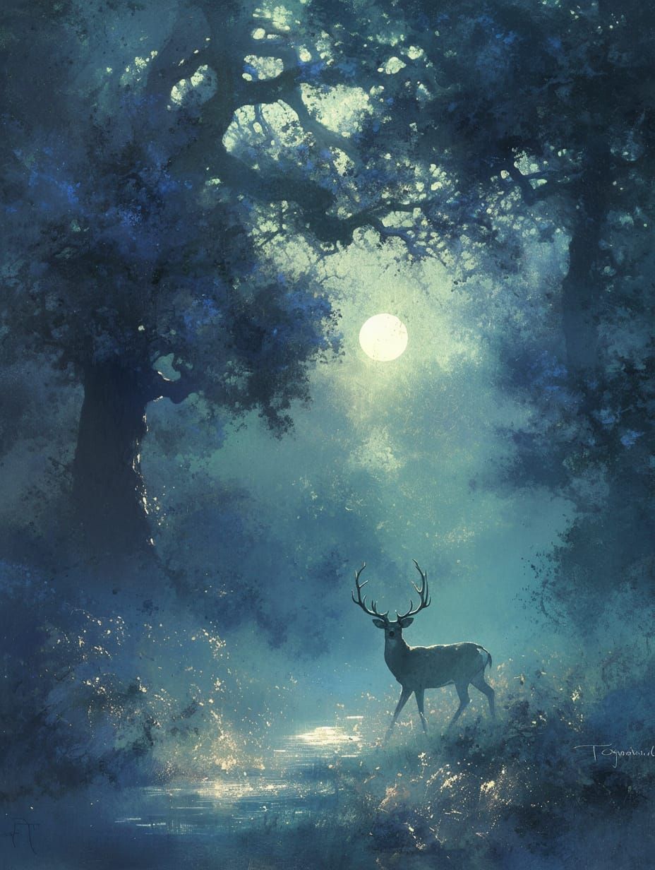 Misty Deer