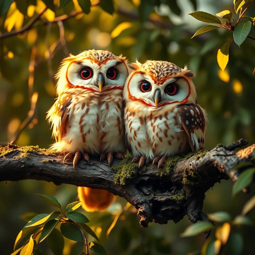 Two owls