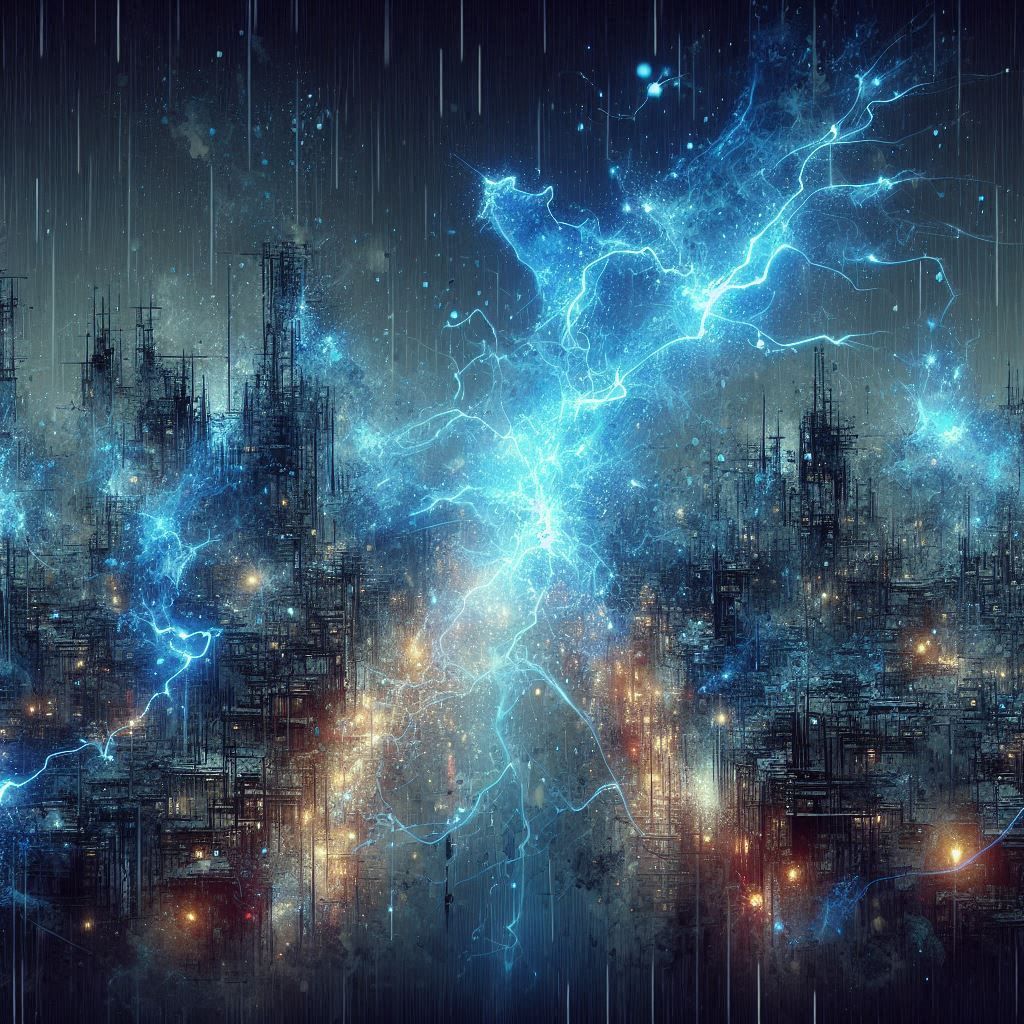 double exposure beautiful fantasy DALL-E 3 portrait landscap...