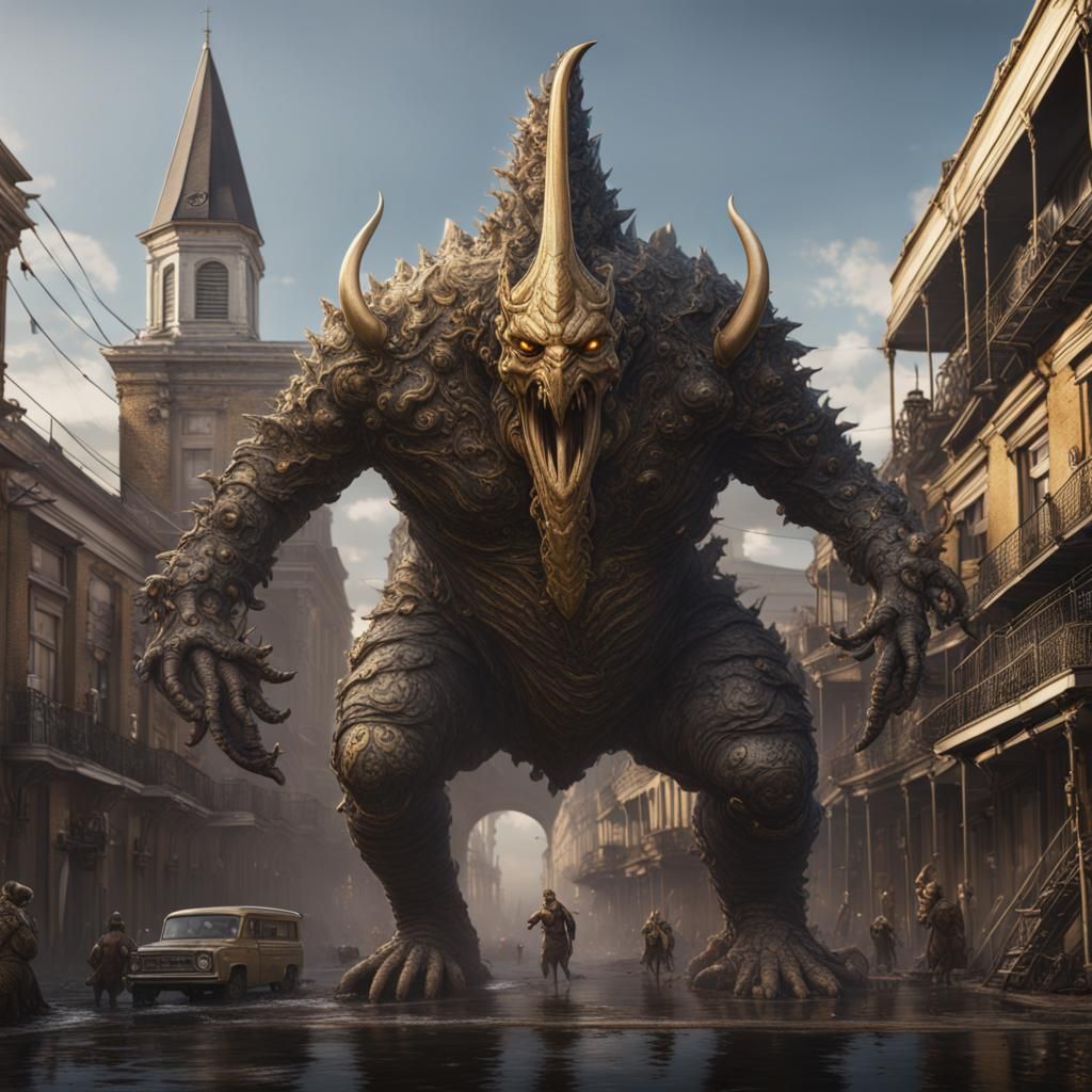 New Orleans Saints Kaiju