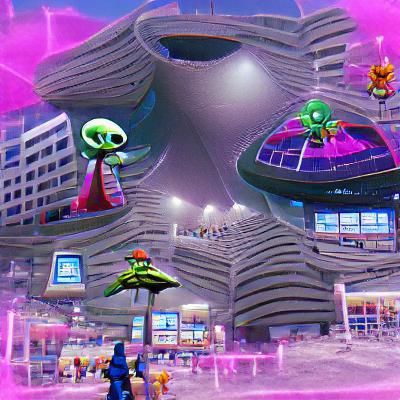 mega alien plaza