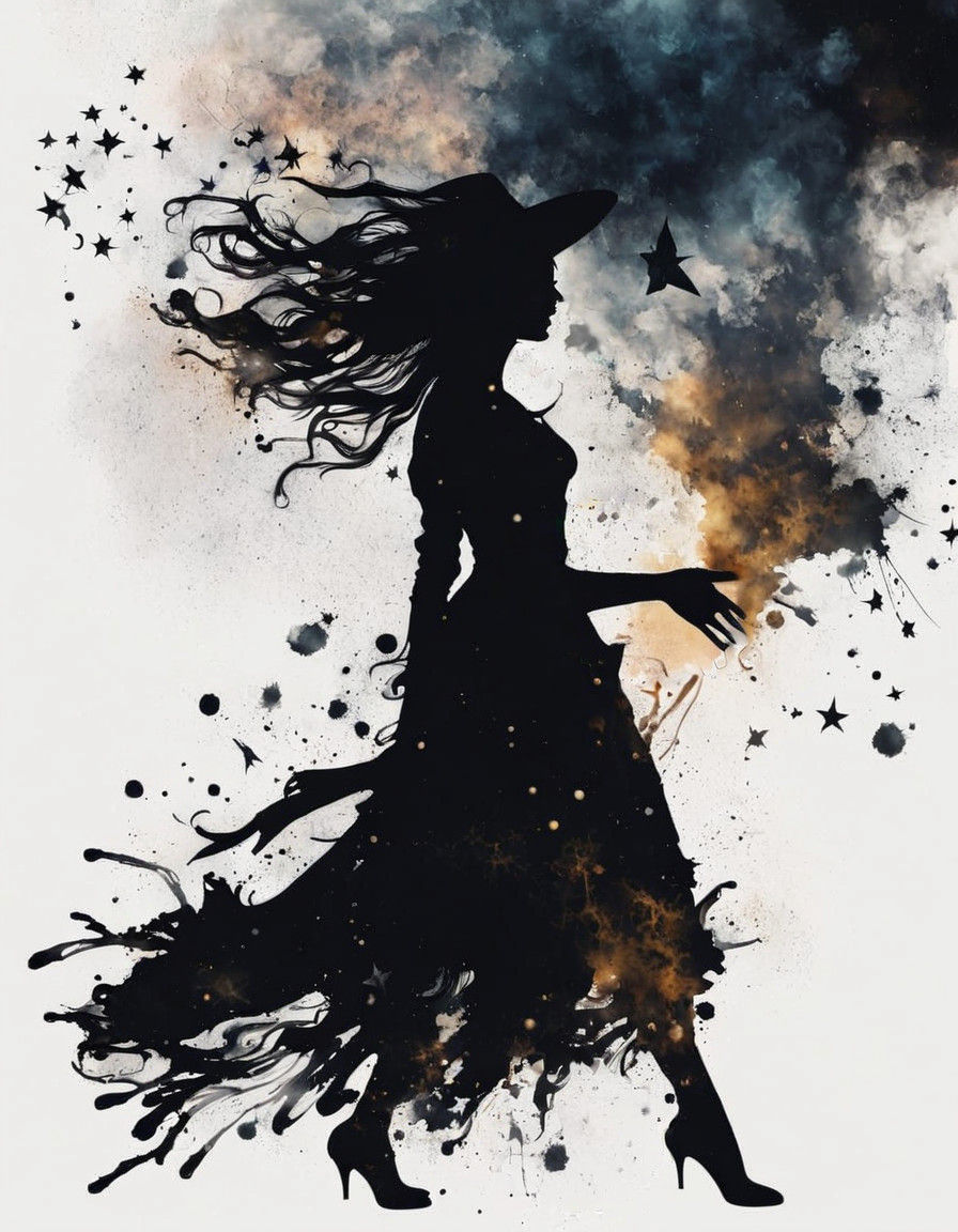 Young witch apprentice