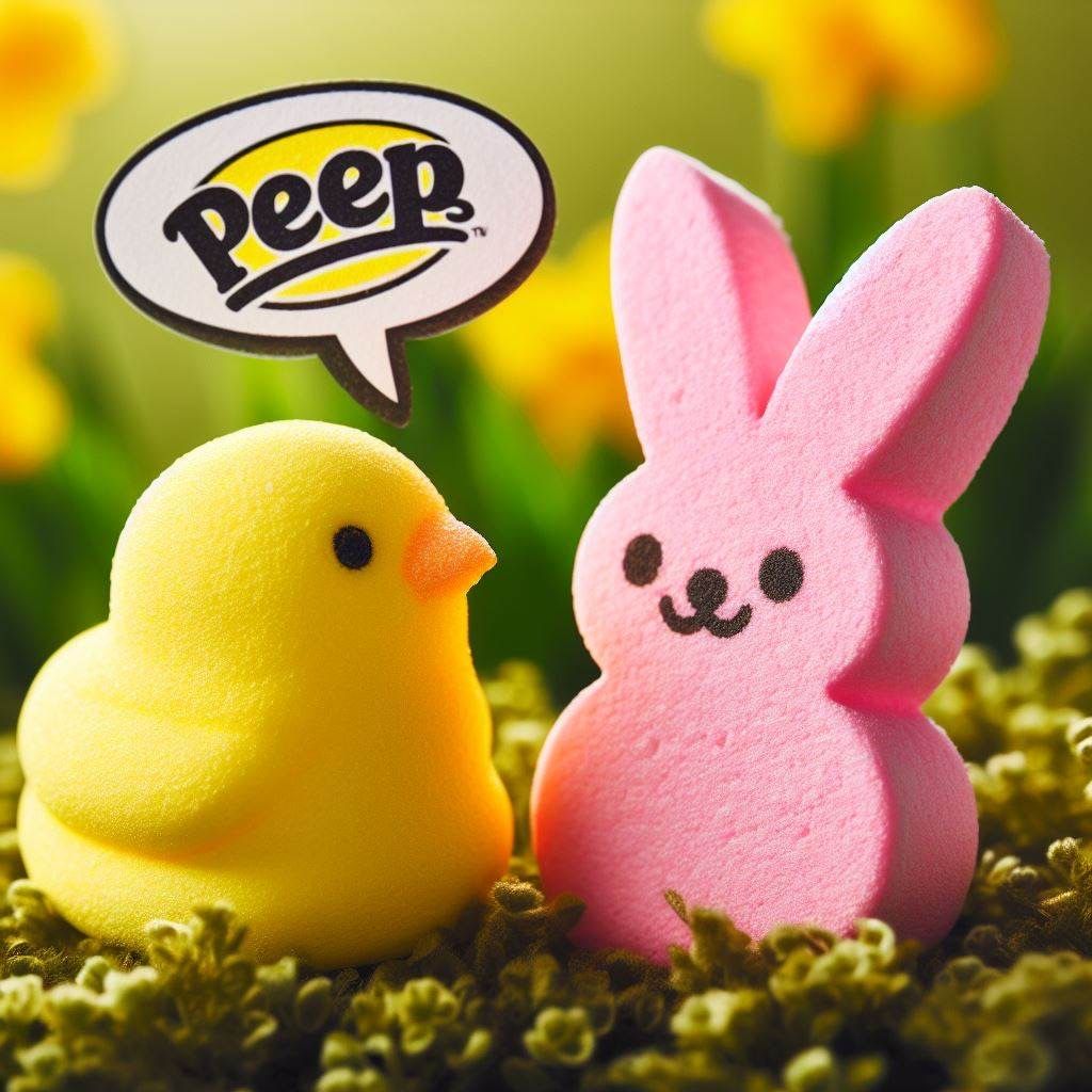 Easter Peeps: And "Peep" went the Little Chick