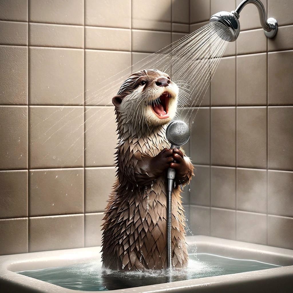 open mike 🦦🎤🎵